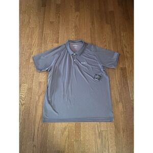 Eddie Bauer FREEDRY Men's Resolution‎ Pro Polo. Frost Grey XL NEW With Tags